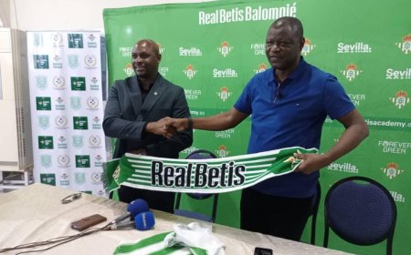 Football: le réal betis annonce le report de son événement prévu en septembre à Kinshasa