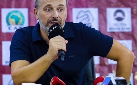 Éliminatoires CAN 2025: « finir premier ou deuxième, notre objectif », Sébastien Desabre