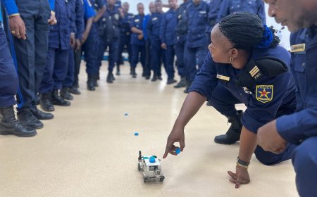 Kinshasa : une vingtaine d’agents de la police technique et scientifique formés sur la lutte contre la menace d’engins explosifs