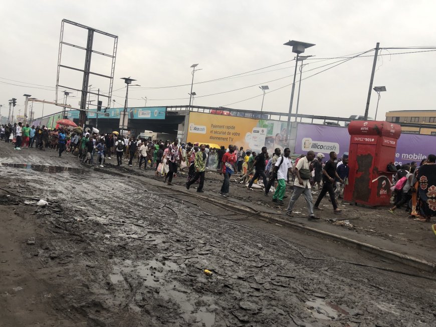 Kinshasa : plusieurs activités perturbées ce lundi suite à la grève des conducteurs de véhicules de transport en commun