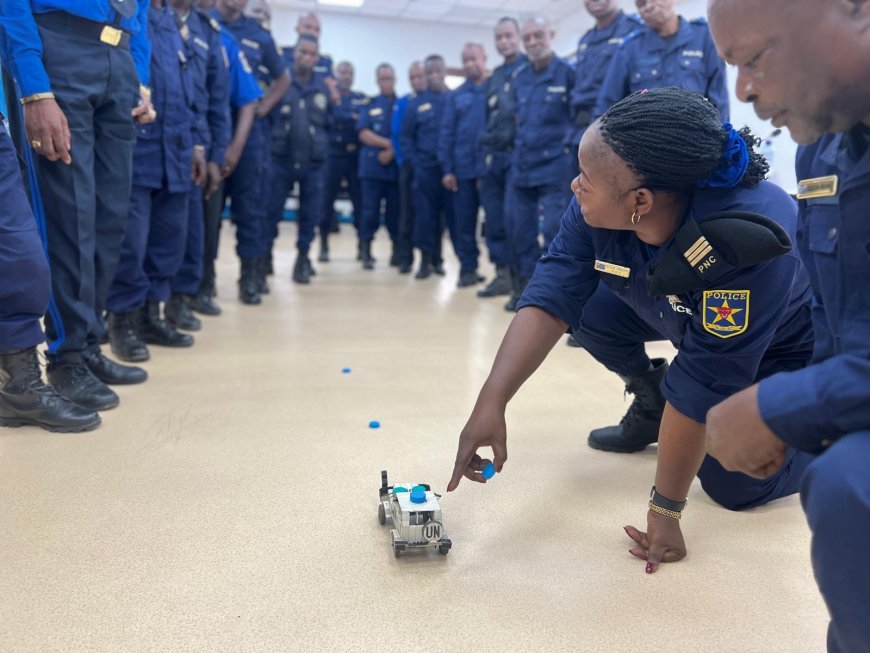 Kinshasa : une vingtaine d’agents de la police technique et scientifique formés sur la lutte contre la menace d’engins explosifs