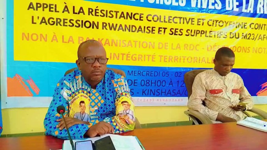 Agression Rwandaise : la société civile appelle à une résistance collective