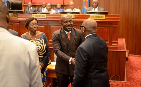 Sénat : le sénateur Papy Labila Nkalim plaide pour la prise en compte du grand Bandundu dans le financement des projets par la caisse nationale de péréquation