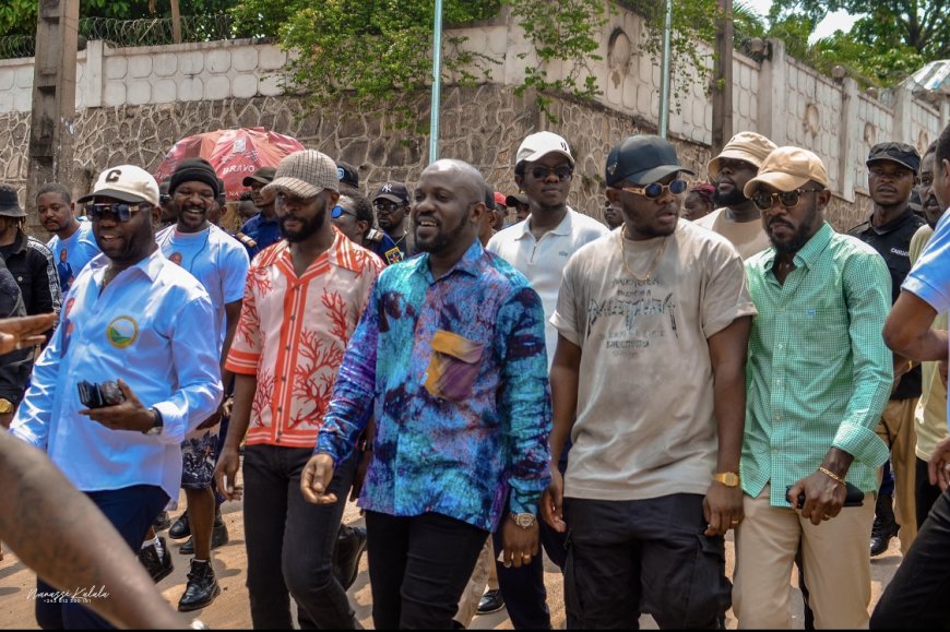 Kinshasa: Le sénateur Papy Labila à mama Mobutu , entre mémoire et ambitions
