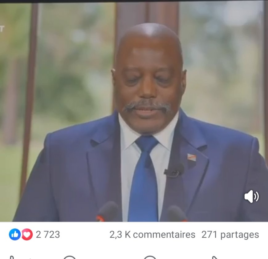 RDC/politique :   Joseph Kabila   a dit