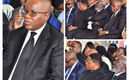 *Dernier hommage vibrant d’Aubin Minaku au Professeur Michel-Ange Mupapa Say*