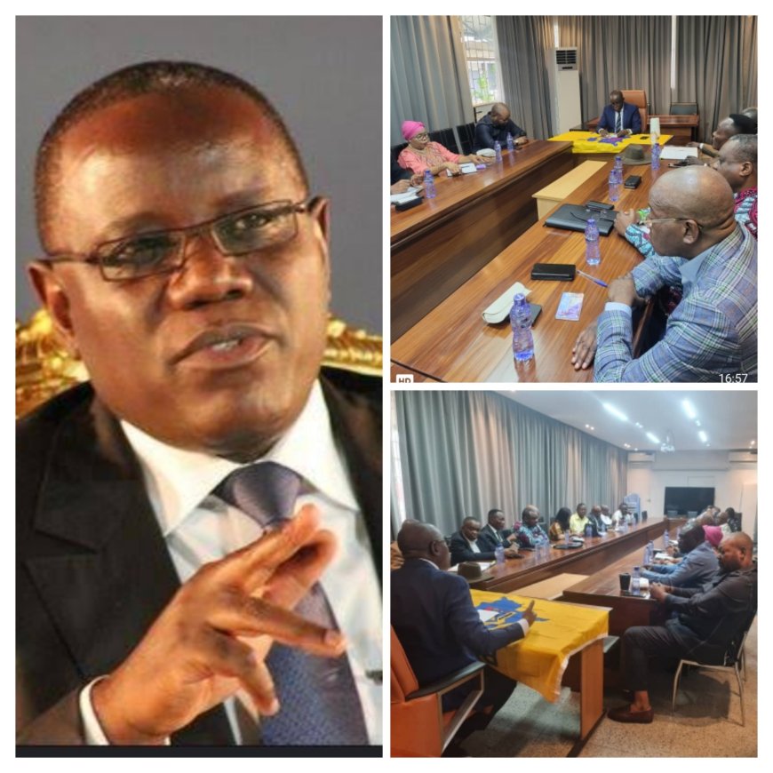 *RDC : Aubin Minaku mobilise les présidents de caucus du PPRD autour des enjeux nationaux