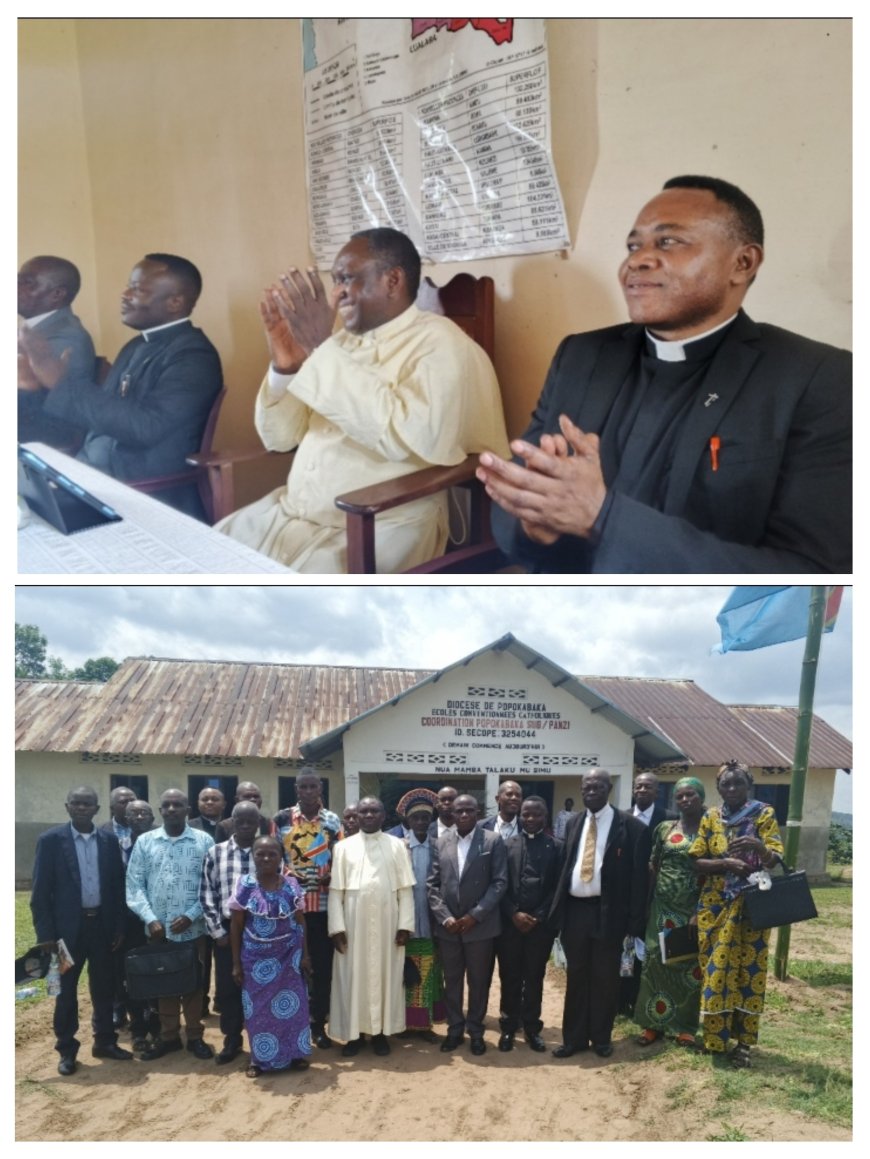 Popokabaka : L’Administrateur apostolique Cyrille Ikomba en route pour les Journées diocésaines des jeunes