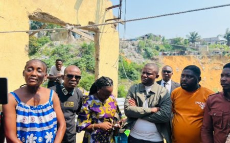 Vacances parlementaires: le sénateur Tony Labila Obial face à l’urgence de l’érosion à Djeko-Binza dans la commune de Ngaliema