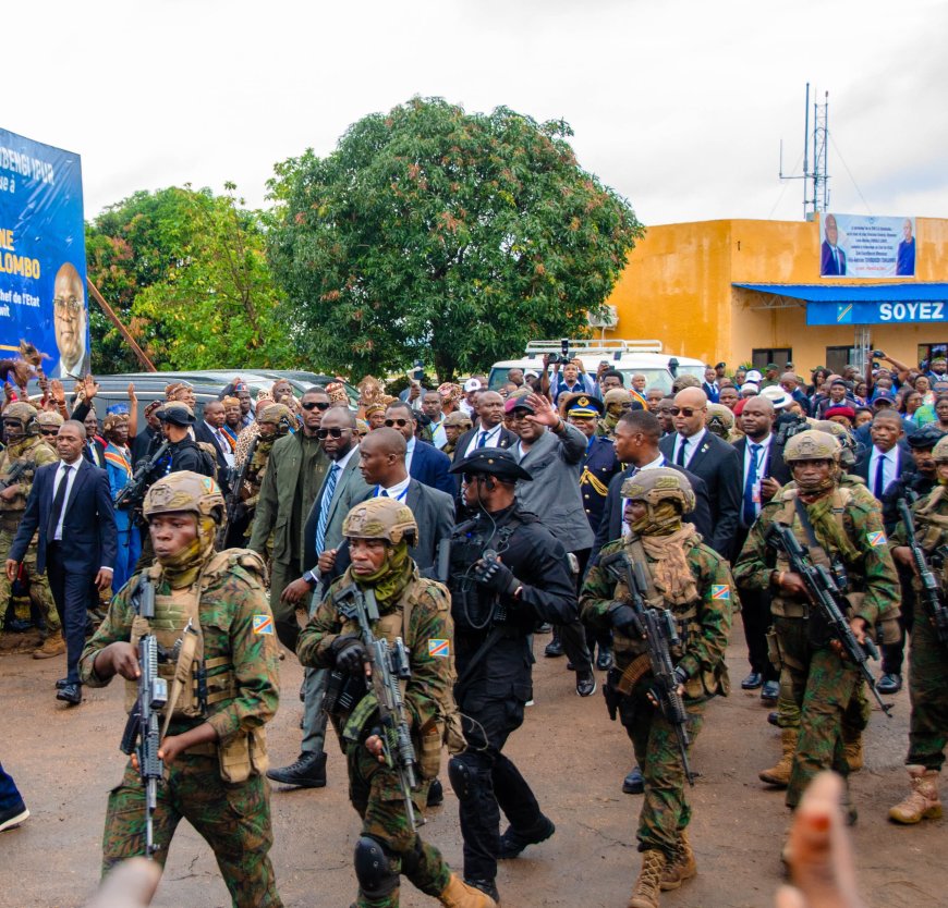 Visite du chef de l’Etat à Kikwit : le courant de Kakobola sera lancé  dans les prochaines heures