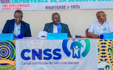 Kwango : la CNSS sensibilise plus de 150 employeurs à Kenge sur les enjeux de la sécurité sociale