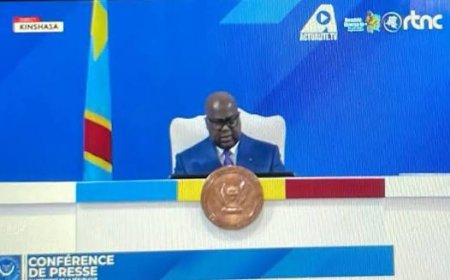 Félix Tshisekedi face à la presse : « Sans le Nord-Kivu et le Sud-Kivu, pas d’élections en 2028 »